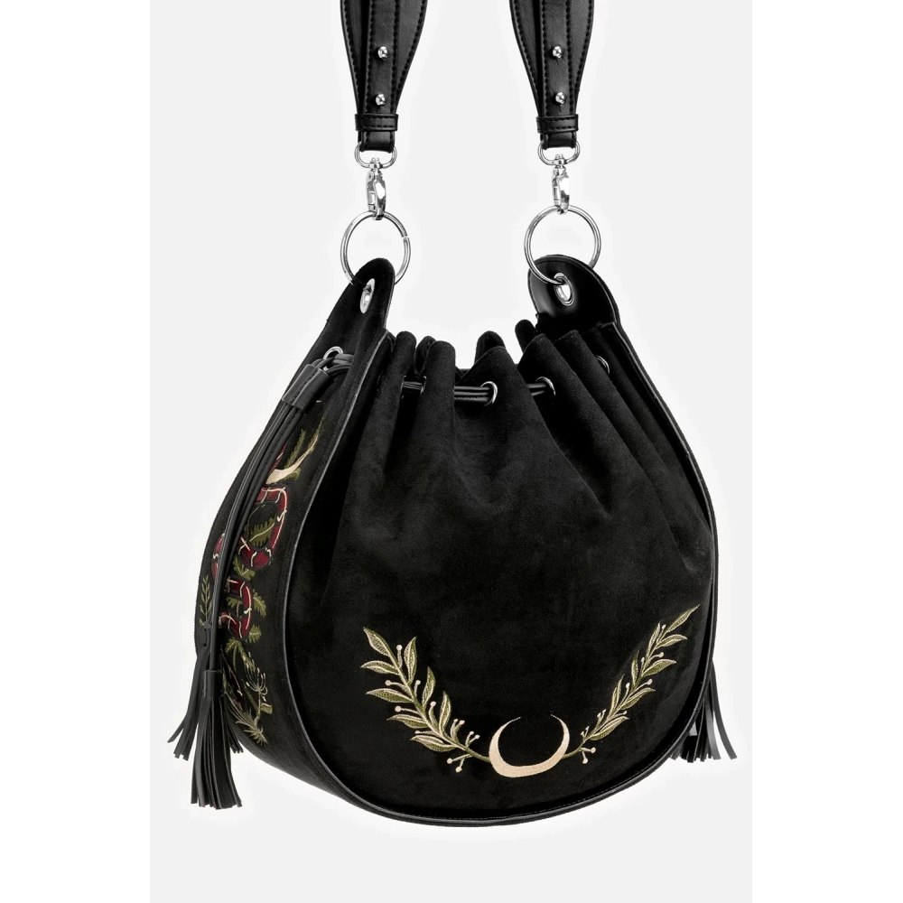 Restyle - Serpent's Lair Sac d'Ã©paule - Noir